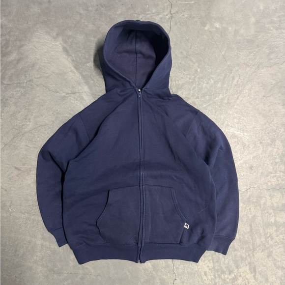 Russell Athletic Other - Navy Russel Athletics Full-Zip Hoodie